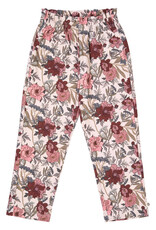 Green Cotton Bliss Pants with Floral Print