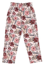Green Cotton Bliss Pants with Floral Print