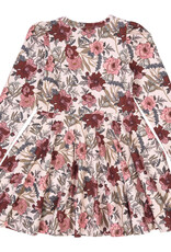 Green Cotton Bliss Floral Printed Swing Dress