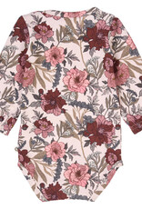 Green Cotton Bliss Floral Printed Bodysuit