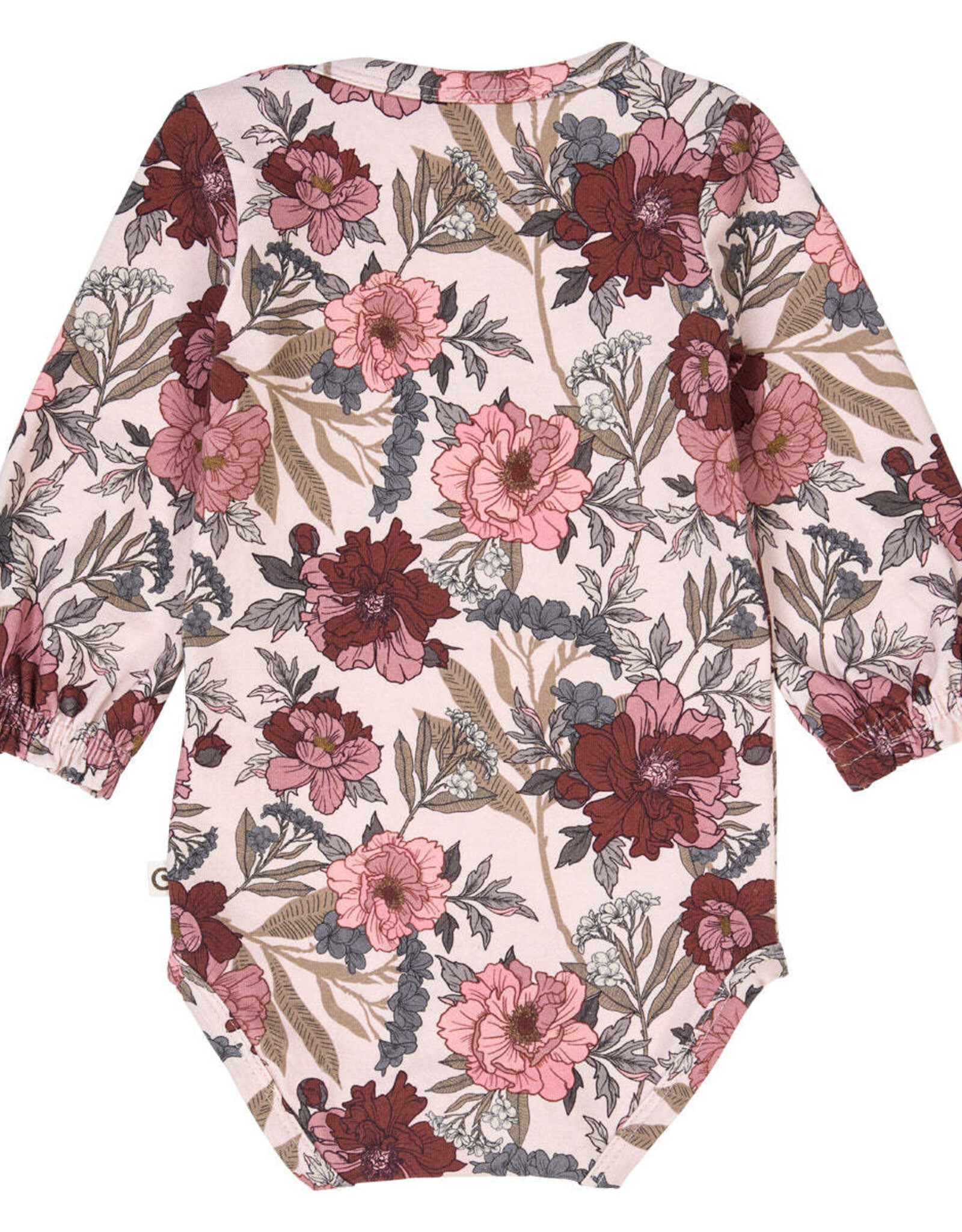 Green Cotton Bliss Floral Printed Bodysuit