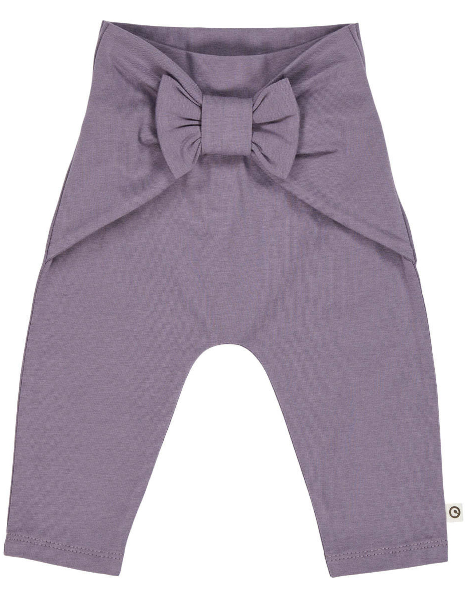 Green Cotton Lilac Fog Cozy Me Lace Pants Baby