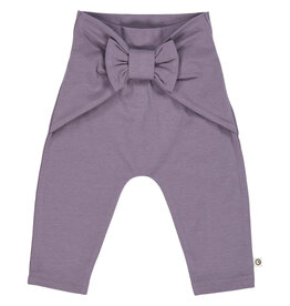 Green Cotton Lilac Fog Cozy Me Lace Pants Baby