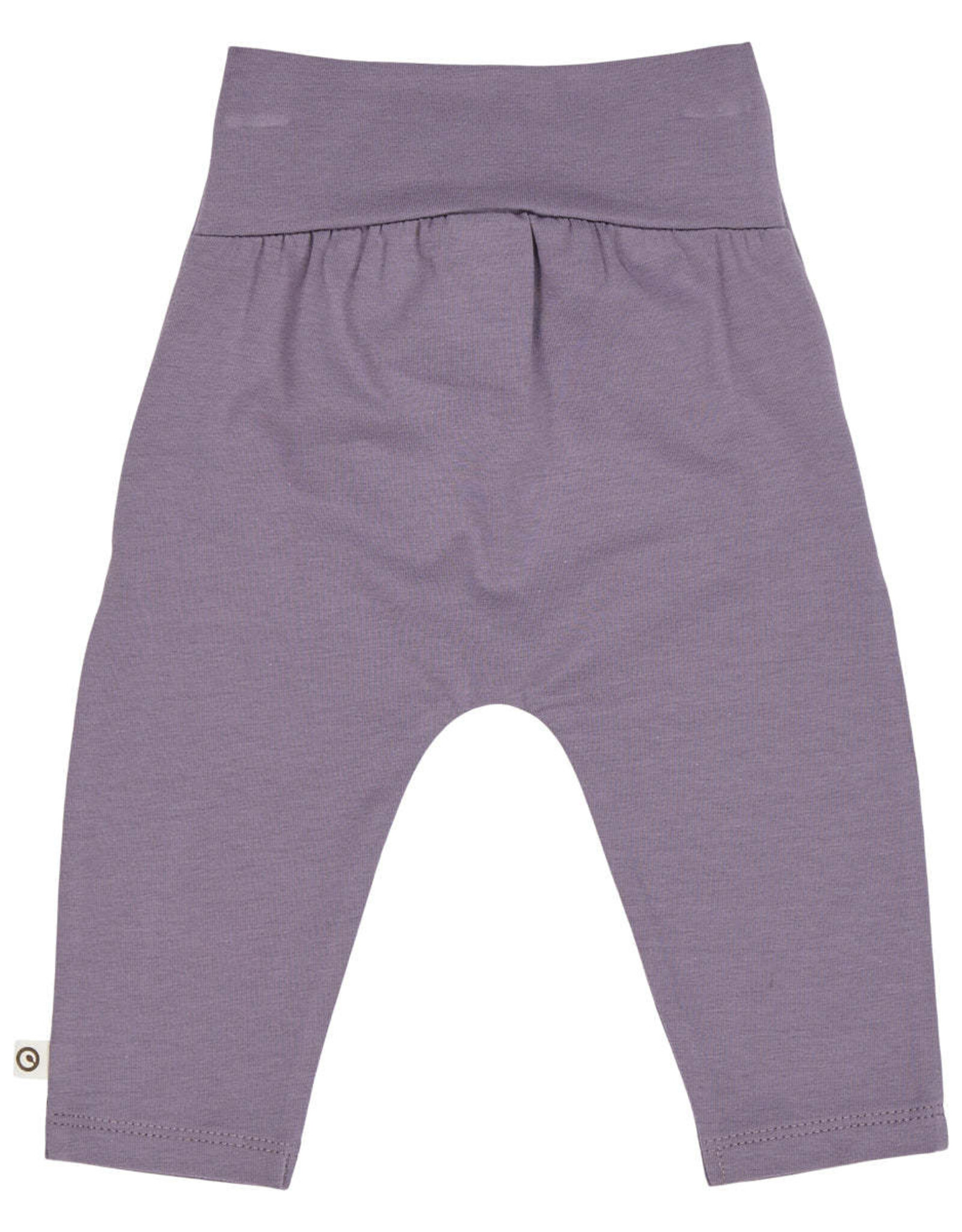 Green Cotton Lilac Fog Cozy Me Lace Pants Baby