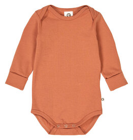 Green Cotton Clay Cozy Me Bodysuit Baby
