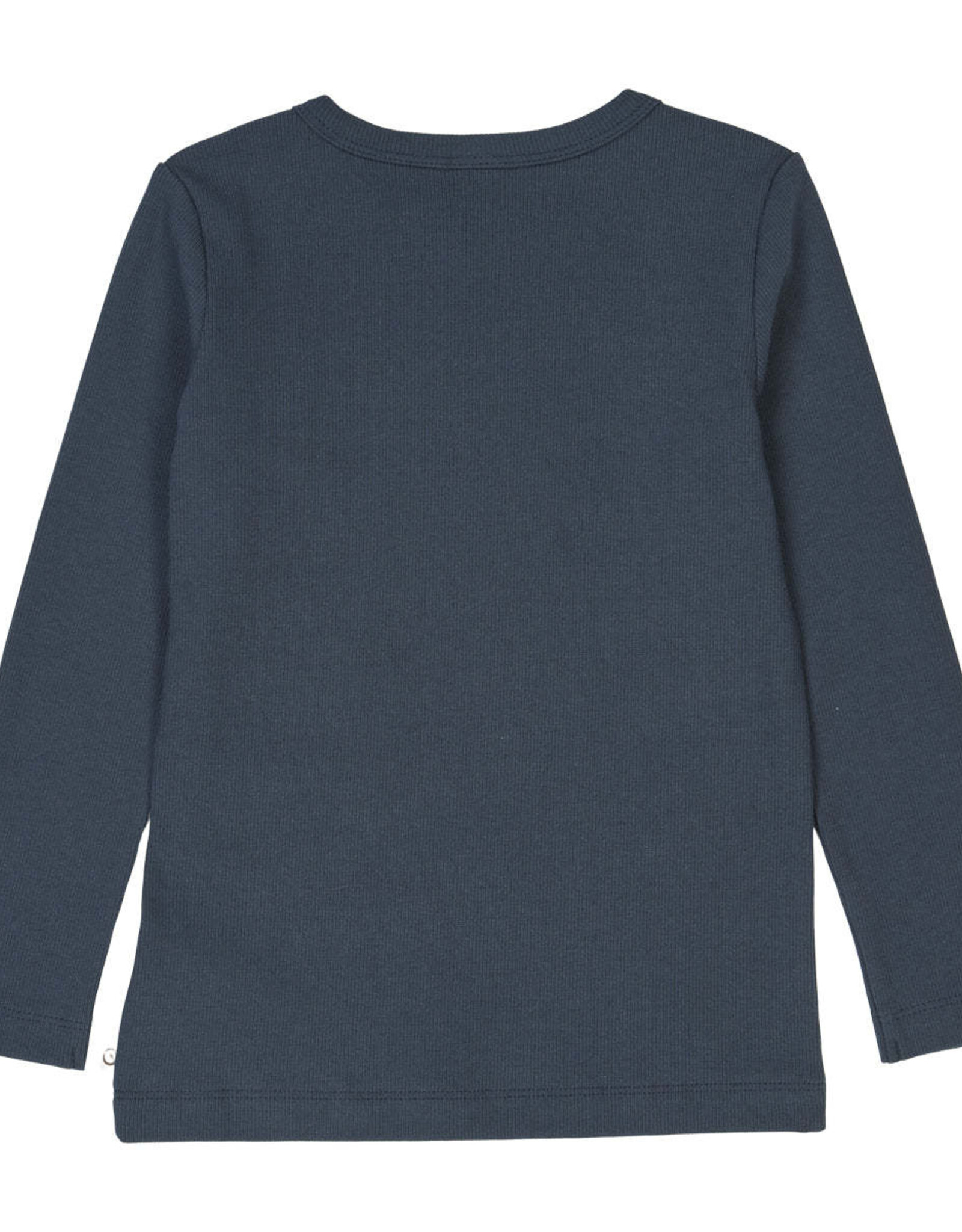 Green Cotton Night Blue Cozy Me Rib Top