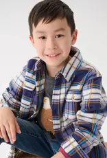 Hatley Mountain Top Plaid Fleece Button-Up Shirt