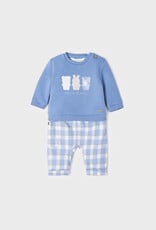 Mayoral Blue Ice Friends Trousers & Pullover
