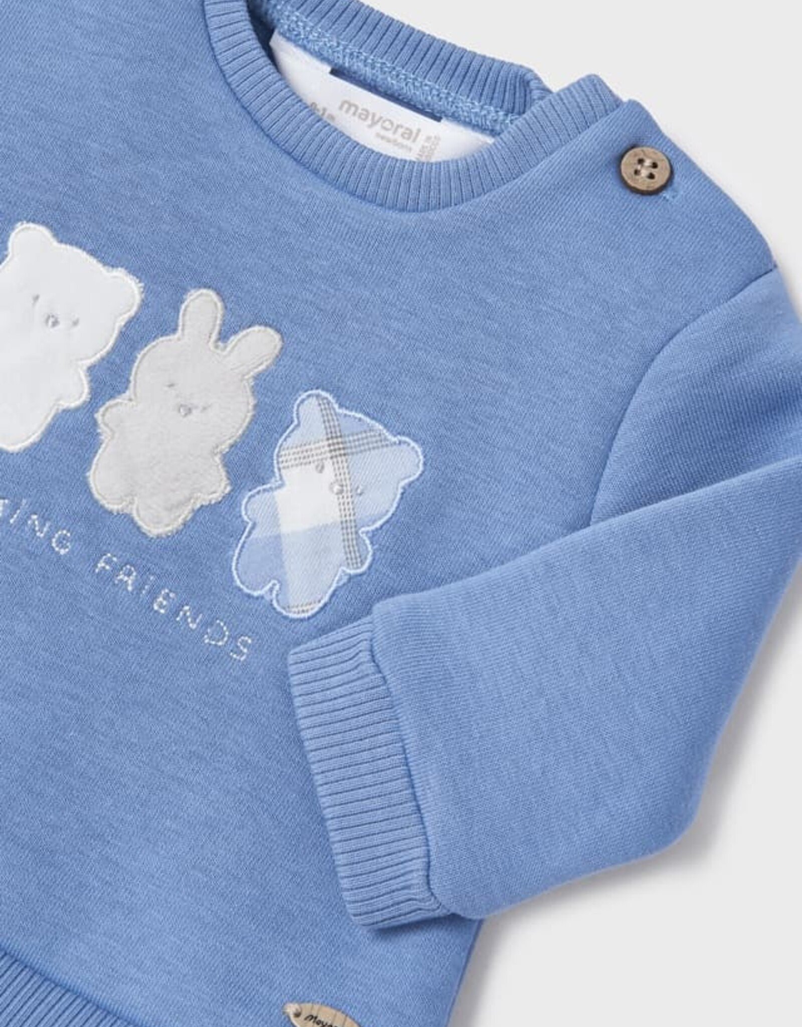 Mayoral Blue Ice Friends Trousers & Pullover