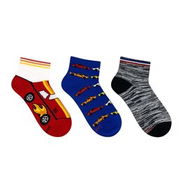 Robeez Ryder Mix 3-pack Qtr Socks