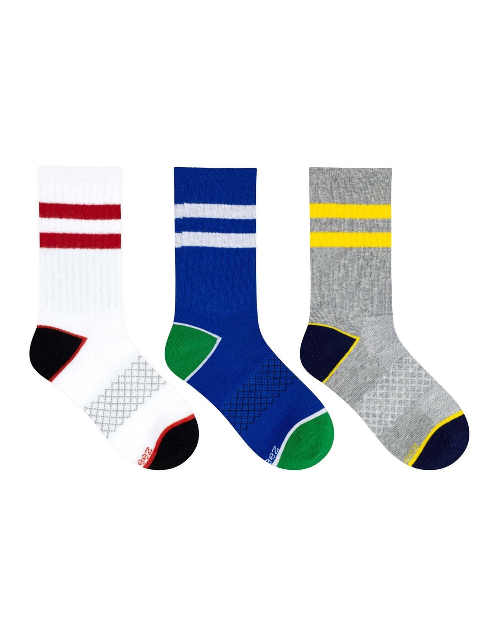 Robeez All-Star Athletic 3-pack Crew