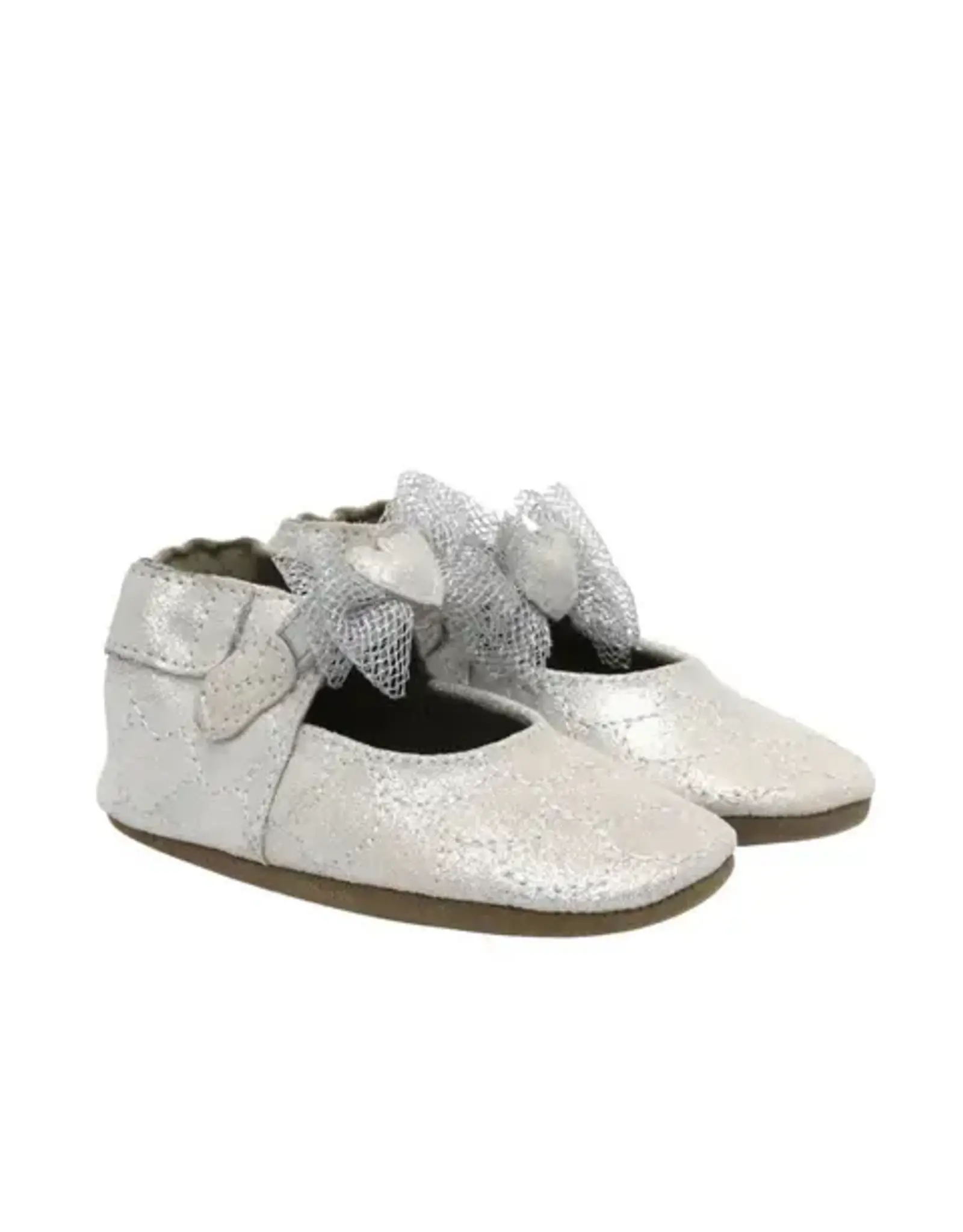 Robeez Desiree Silver Soft Soled