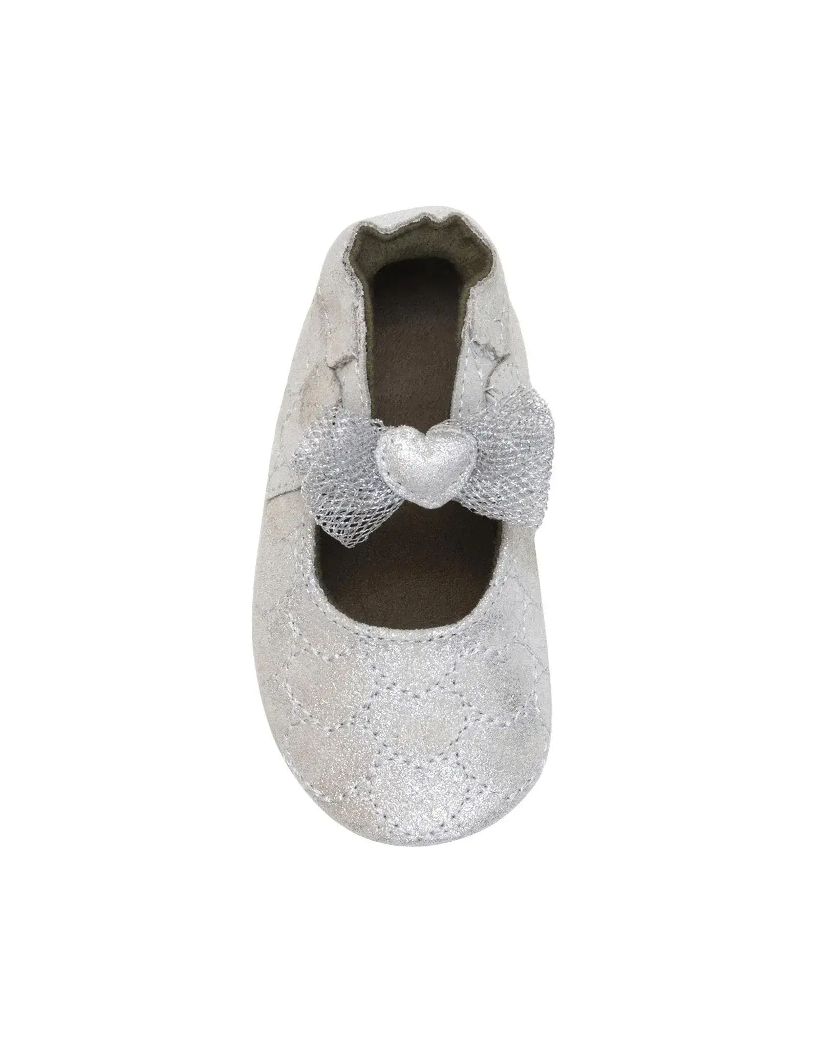 Robeez Desiree Silver Soft Soled