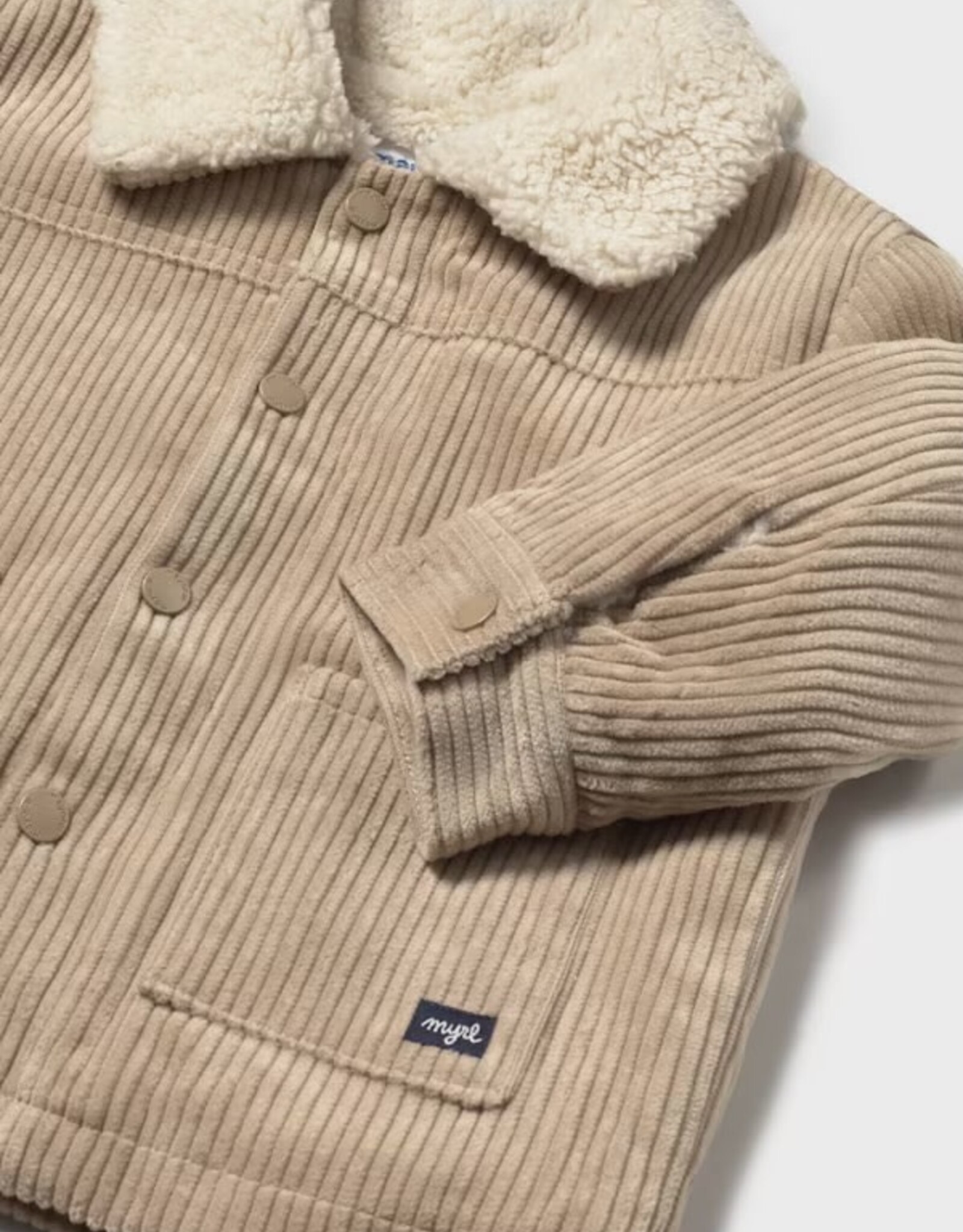 Mayoral Wood Corduroy Coat