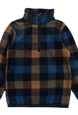 Noruk Navy Plaid 2pc Microfleece