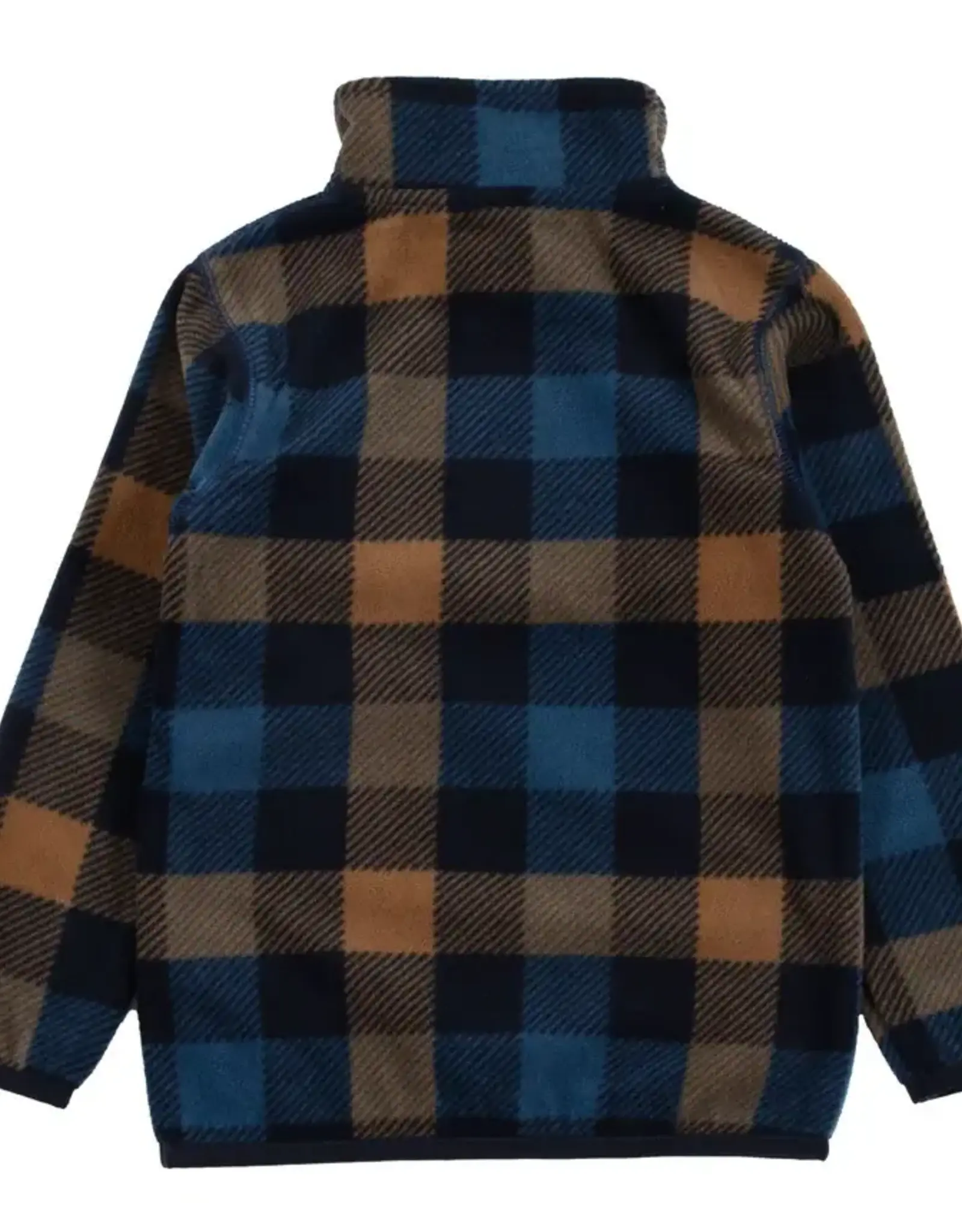 Noruk Navy Plaid 2pc Microfleece