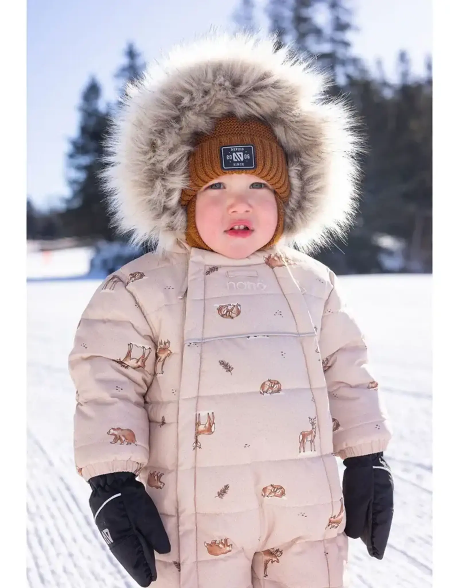 Noruk Jacob Baby Wildlife One-piece Snowsuit