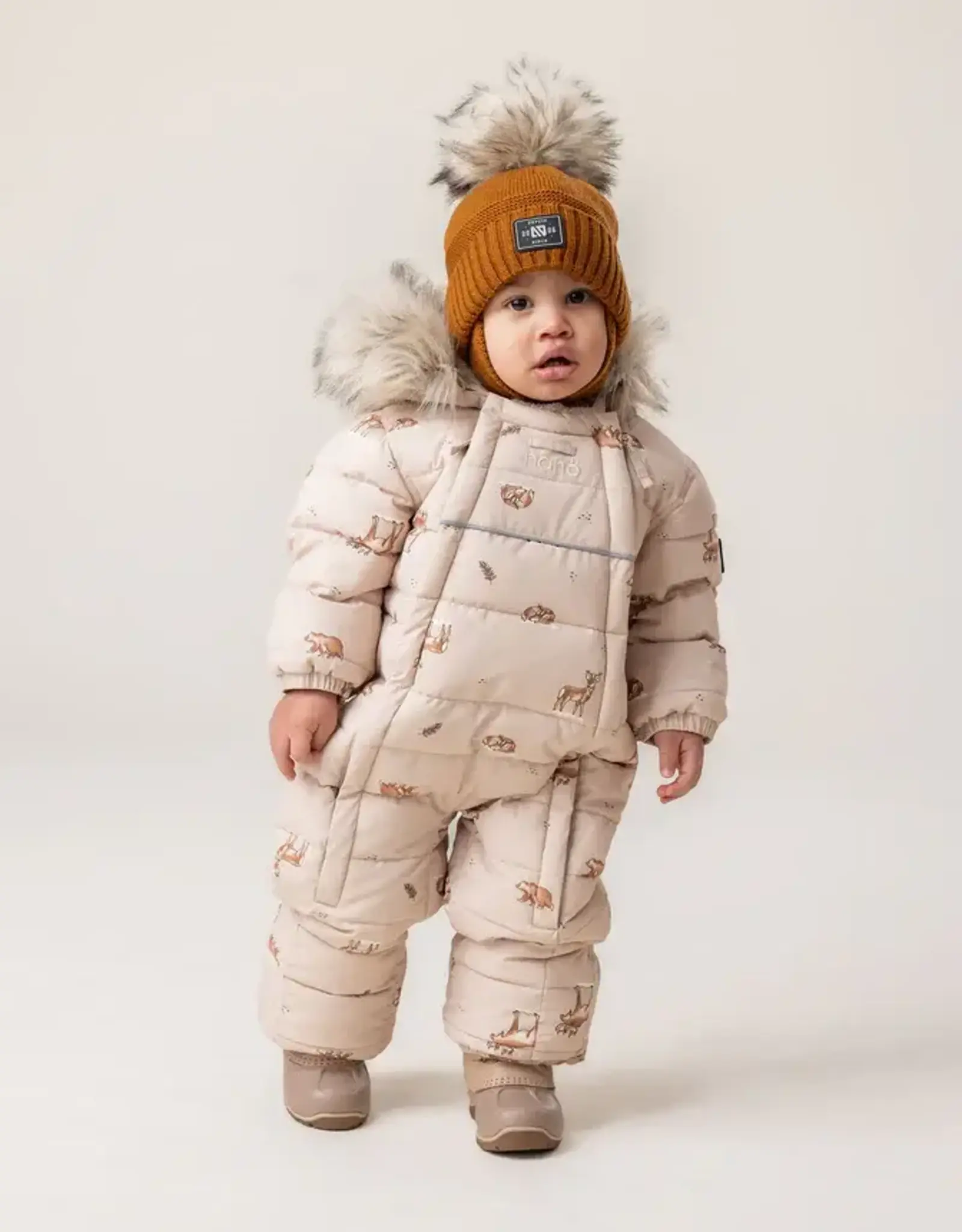 Noruk Jacob Baby Wildlife One-piece Snowsuit