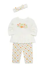 Little Me Thankful Bodysuit & Pant