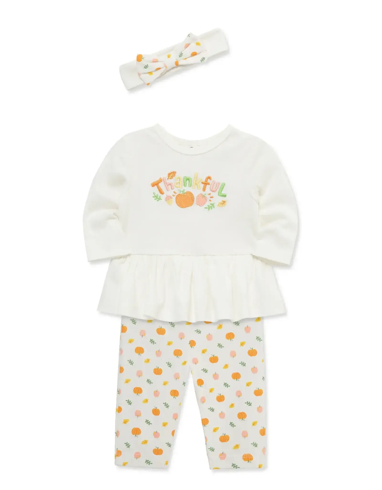 Little Me Thankful Bodysuit & Pant