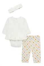 Little Me Thankful Bodysuit & Pant