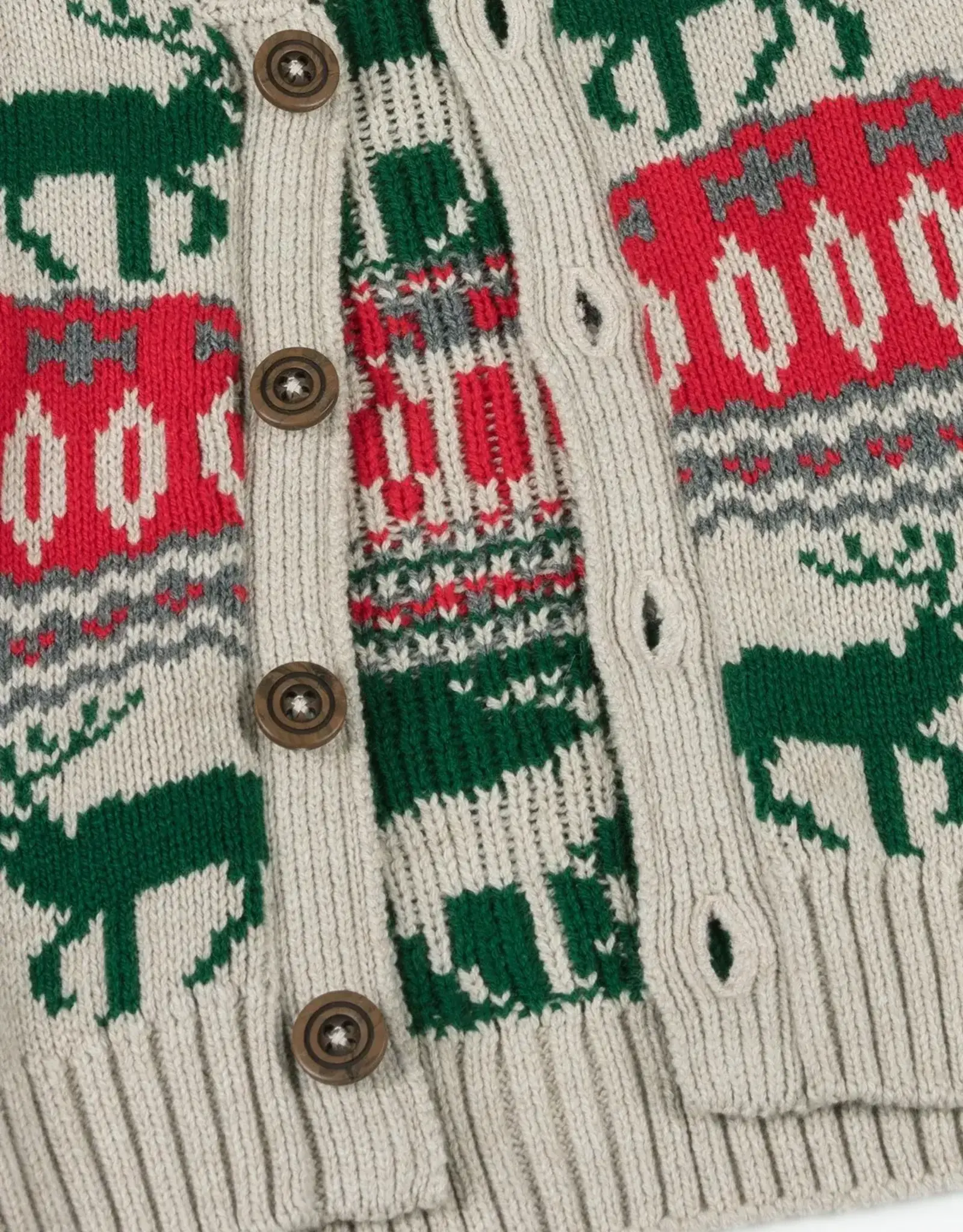 Hatley Winter Elk Shawl Collar Cardigan