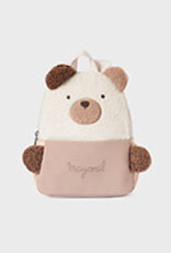 Mayoral Wood Bear Baby Backpack