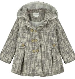 Poppet & Fox Chunky Charcoal Duffle Coat