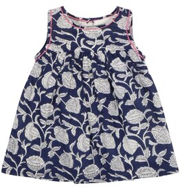 Poppet & Fox RWB Embroidered Sleeveless Summer Dress