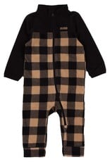 Noruk Black Checkered Ensemble for Baby