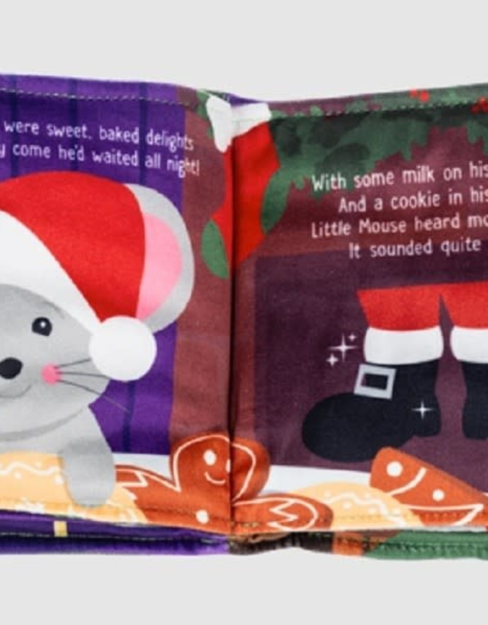 Baby Ganz Collection Little Christmas Mouse Soft Book