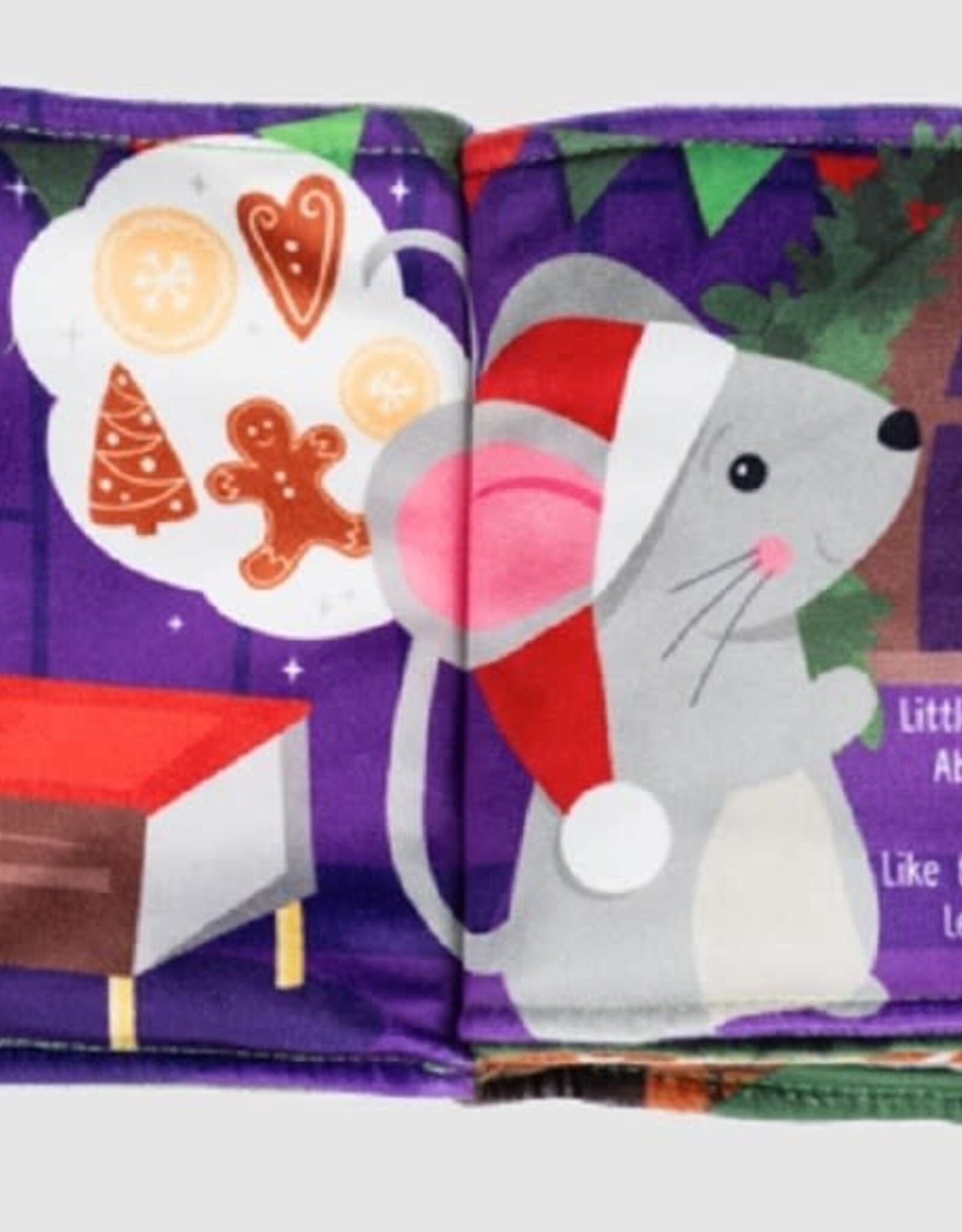 Baby Ganz Collection Little Christmas Mouse Soft Book