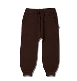 MakeMake Organics Dark Brown Jogger Pants