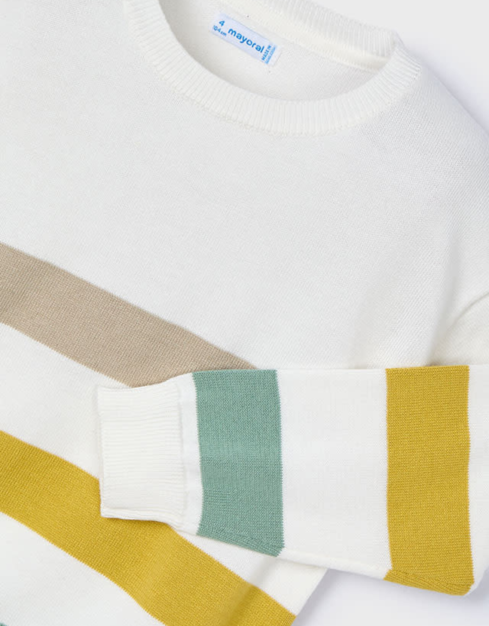 Mayoral Laurel-Gold Striped Jumper