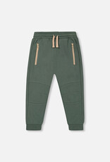 Deux Par Deux Dark Forest Fleece Sweatpants w/ Zip Pocket