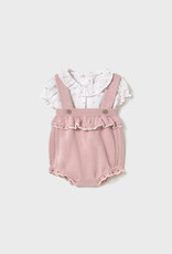 Mayoral Sakura Knit Dungaree Set