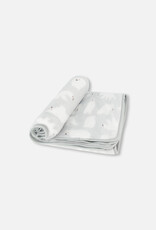 Deux Par Deux Polar Bear Plush Blanket
