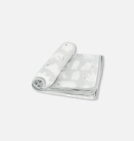 Deux Par Deux Polar Bear Plush Blanket