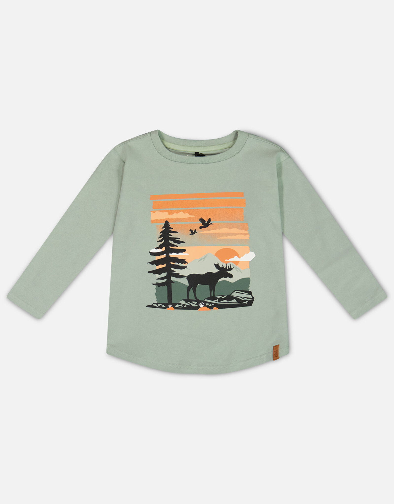 Deux Par Deux Jadeite Sunrise LS Tee