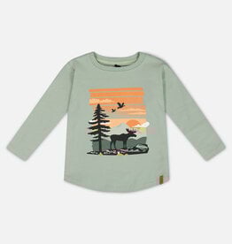 Deux Par Deux Jadeite Sunrise LS Tee