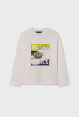 Mayoral "Reach Your Goals" Lime Long Sleeve