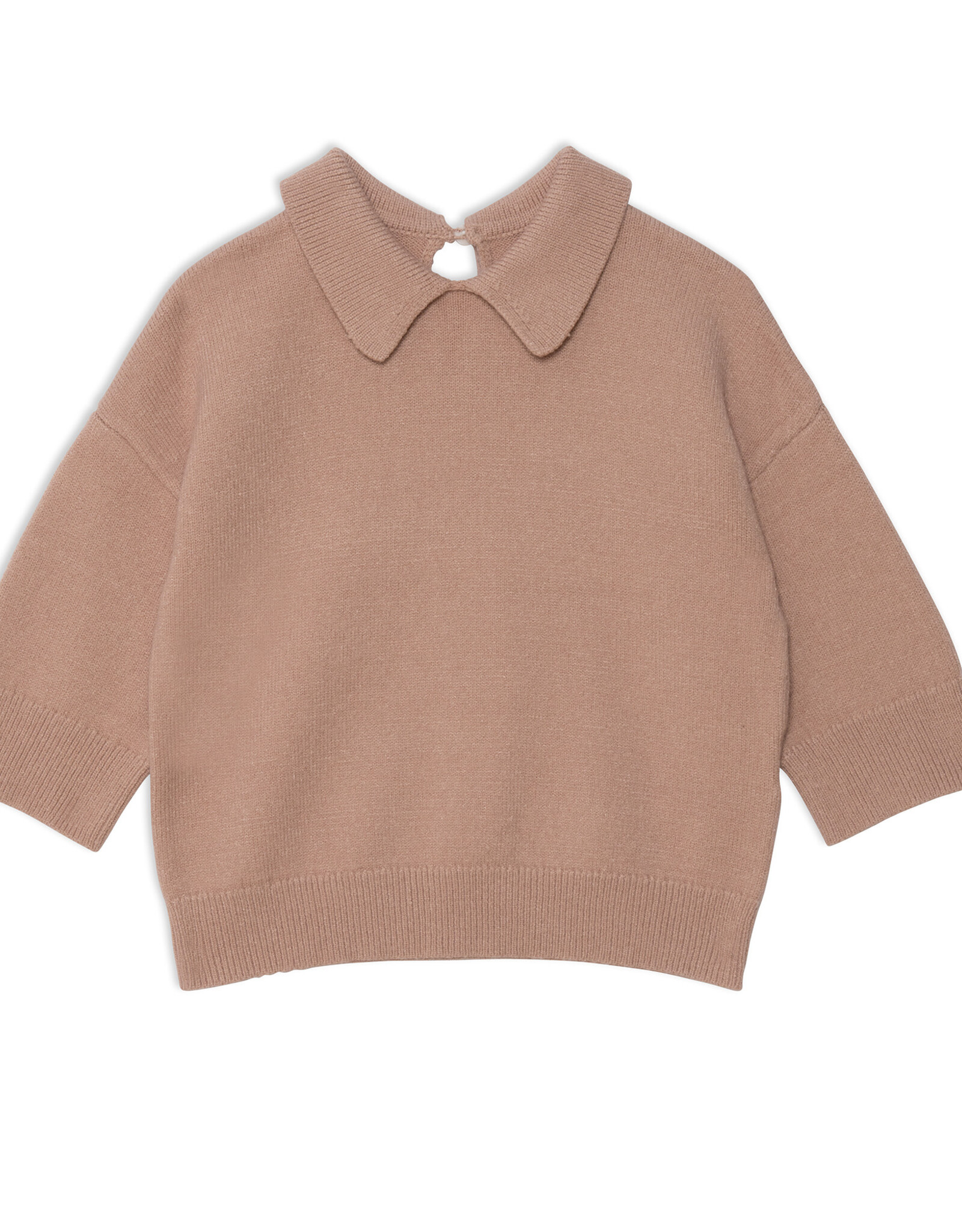 Deux Par Deux Taffy 3/4 Sleeve Knit Top