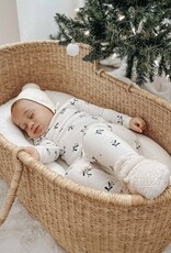 Robeez Sherpa Snap Booties Ivory