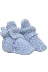 Robeez Sherpa Snap Booties Light Blue