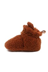 Robeez Sherpa Snap Booties Ginger