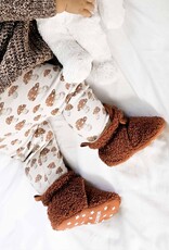 Robeez Sherpa Snap Booties Ginger