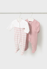 Mayoral Baby Rose 2 Long Bodysuit Set