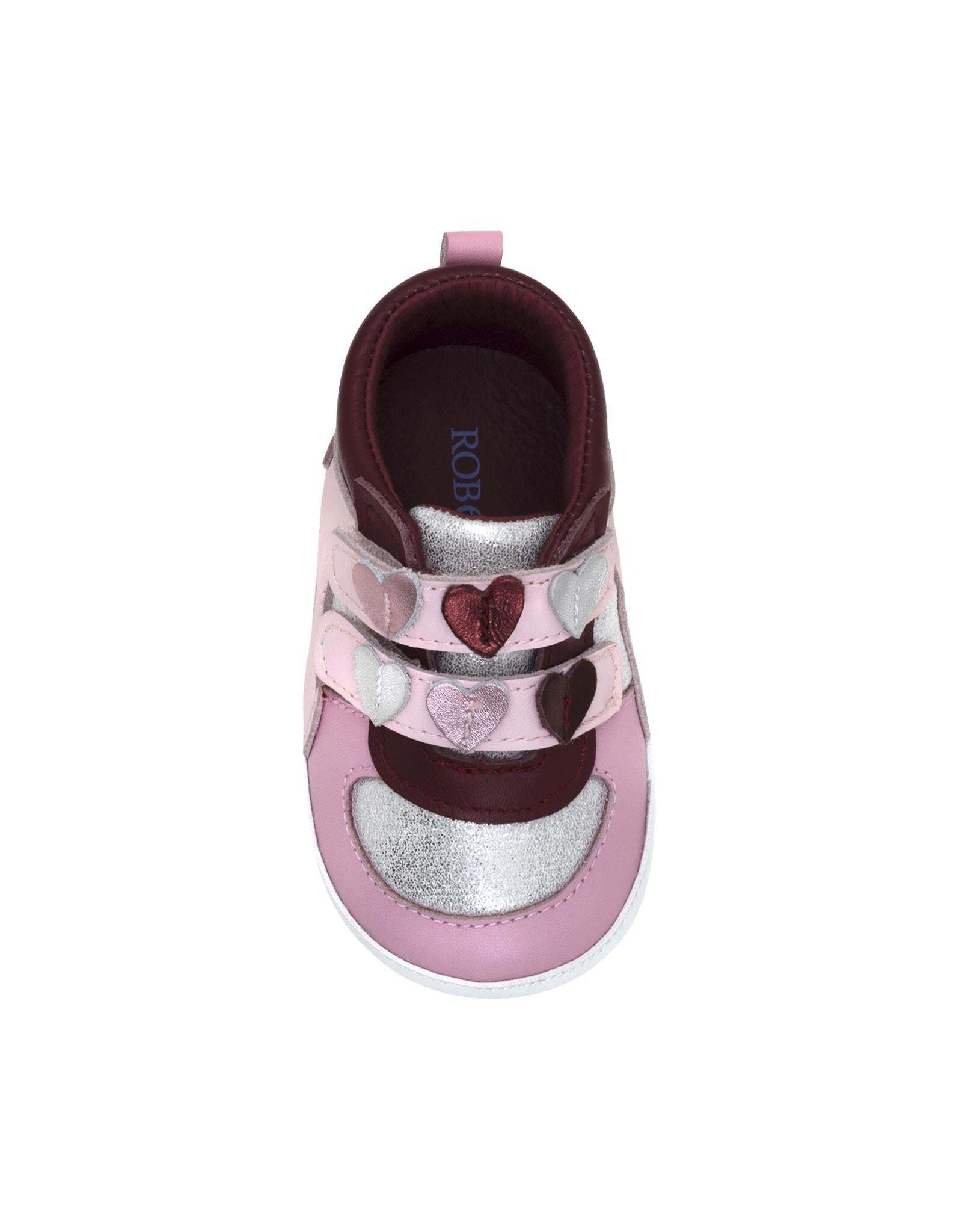 Robeez All Heart First Kicks Pink