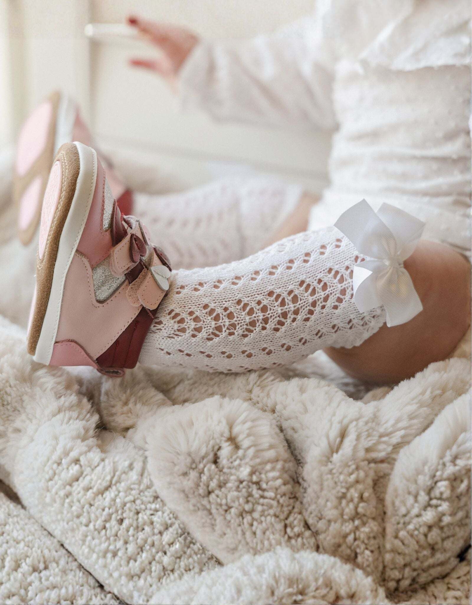 Robeez All Heart First Kicks Pink