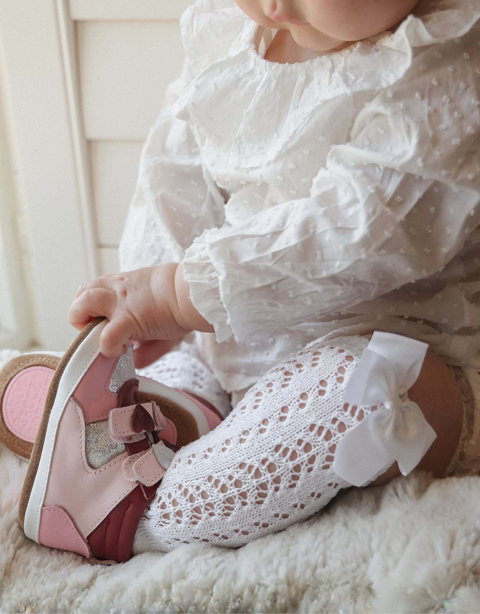 Robeez All Heart First Kicks Pink